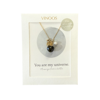 Glass Necklace Youb Are My Universe | Vinoos