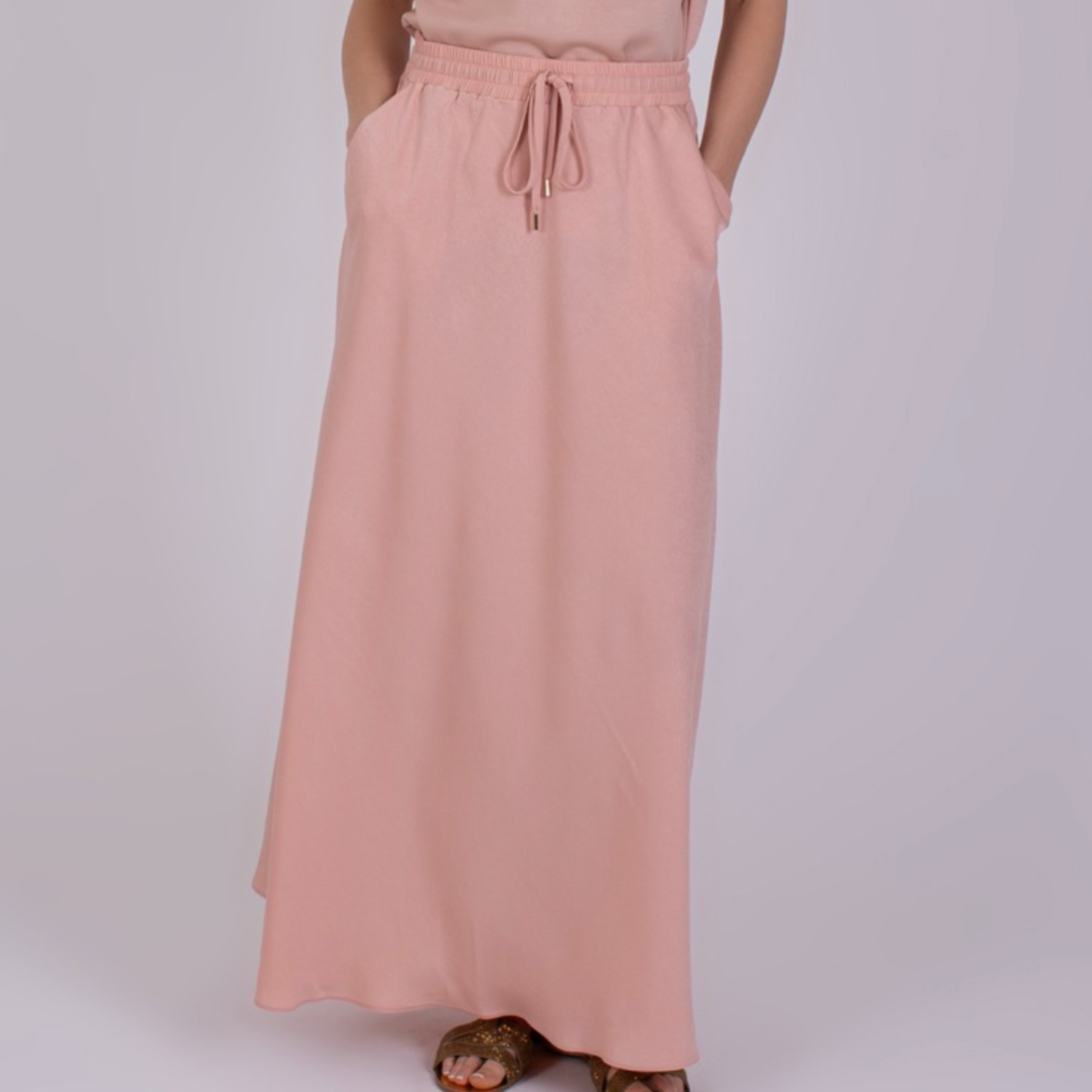 Aba Skirt Old Pink | The Clothed