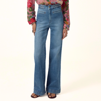 Cher Pant Western Blue | Maison Hotel