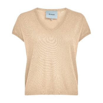 Carlina Batsleeve Metallic Medal Gold | Minus