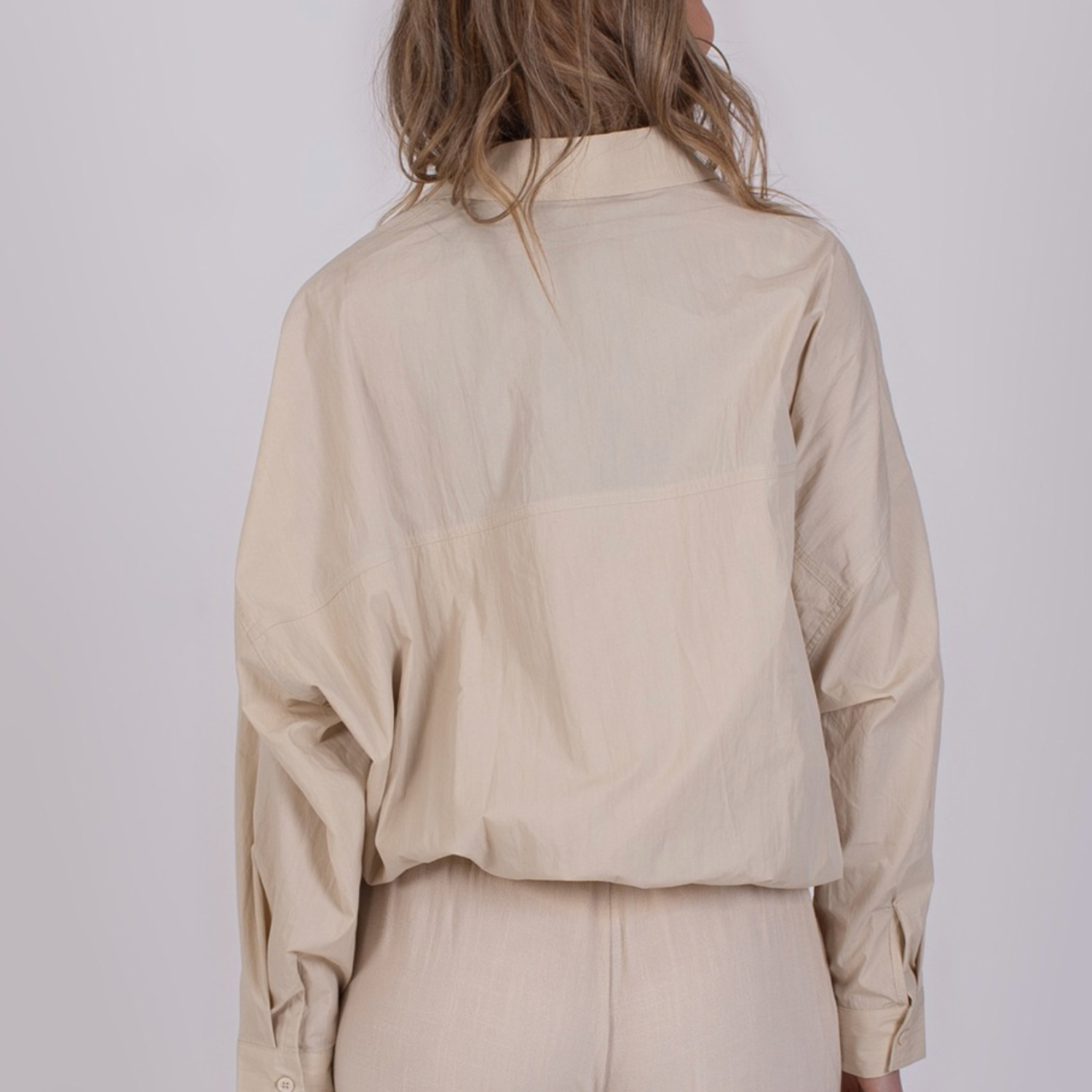 Juba Blouse Pale Cotton | The Clothed