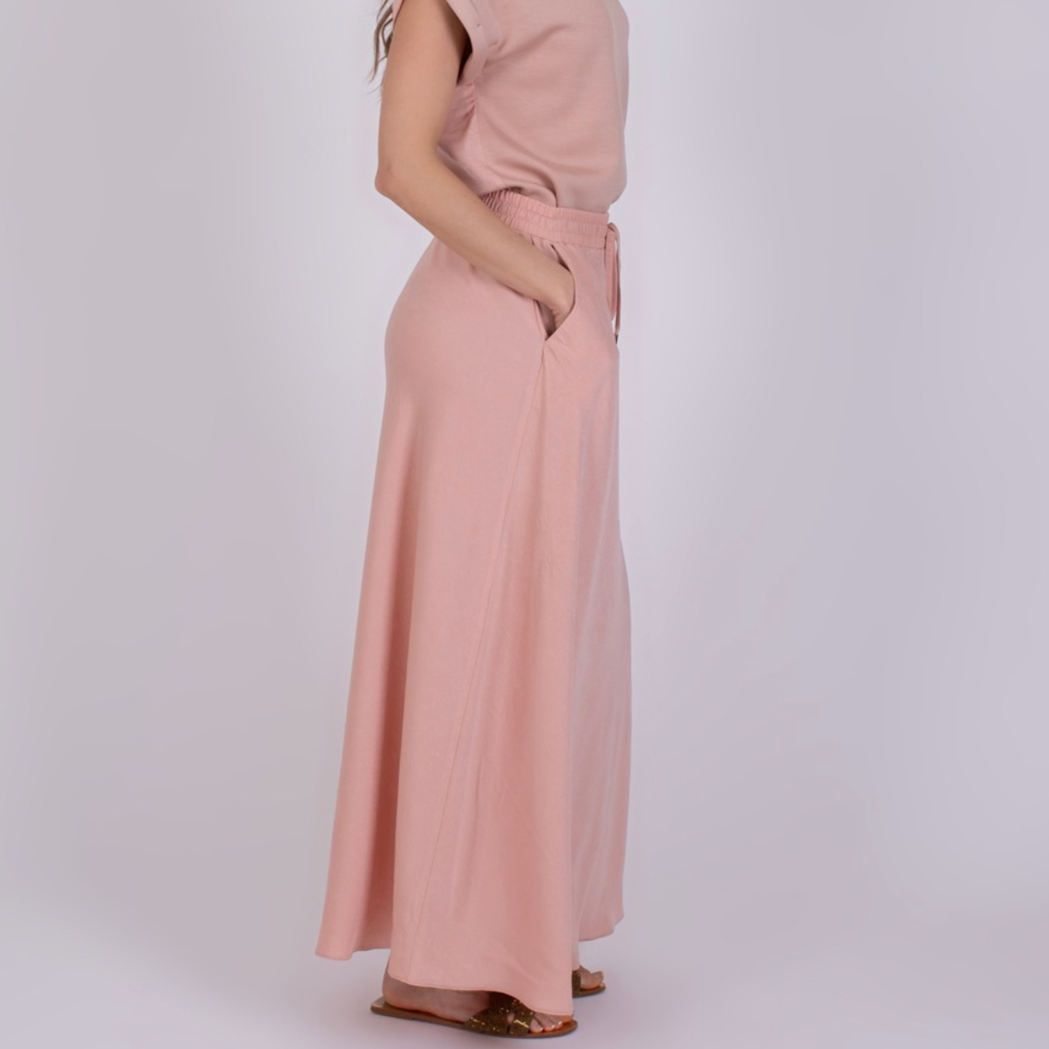 Aba Skirt Old Pink | The Clothed