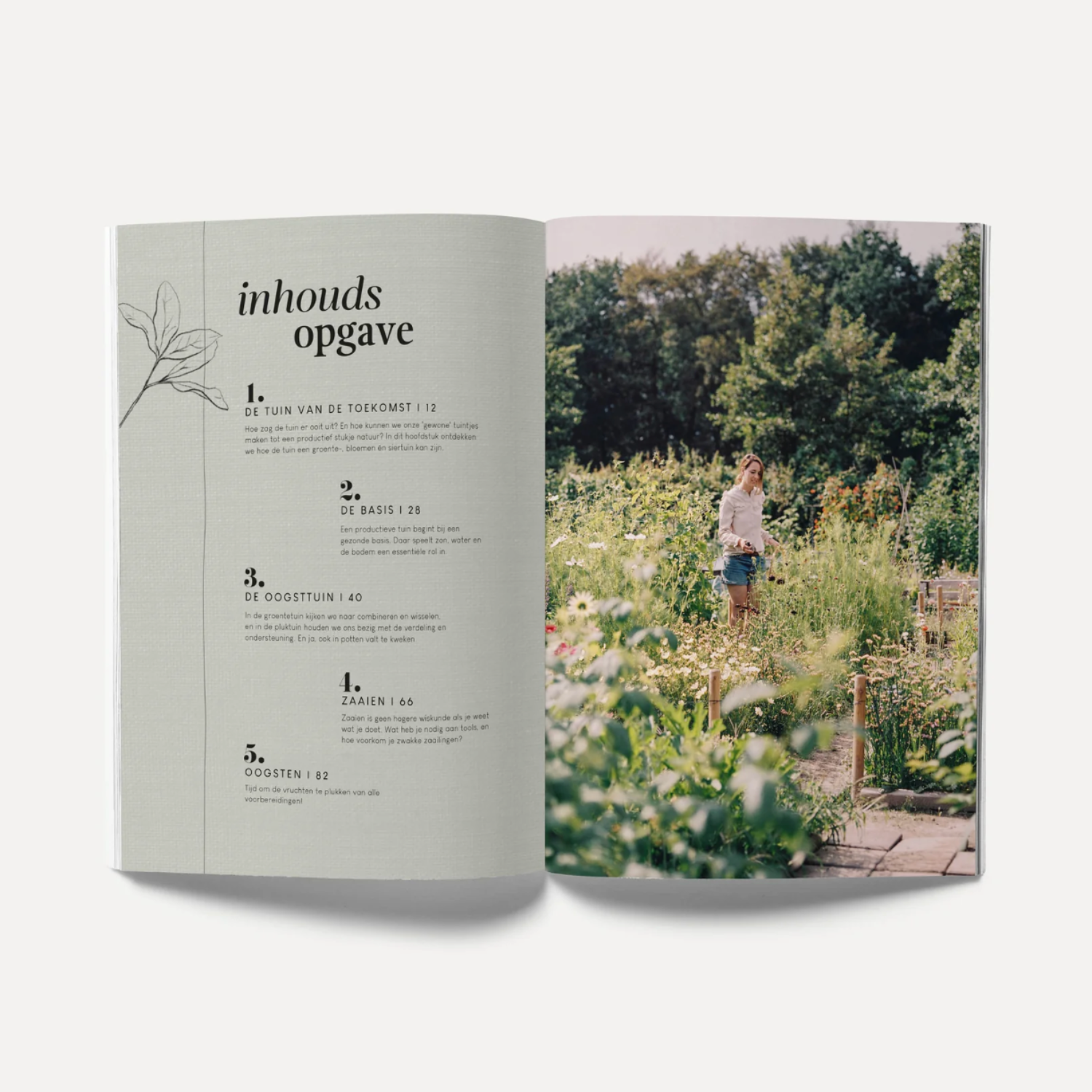 Boek 'Zelf Zaaien' - Oogst bloemen en groenten uit eigen tuin | May & June