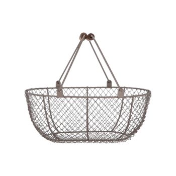 Draadmand Bruin L | Esschert Design