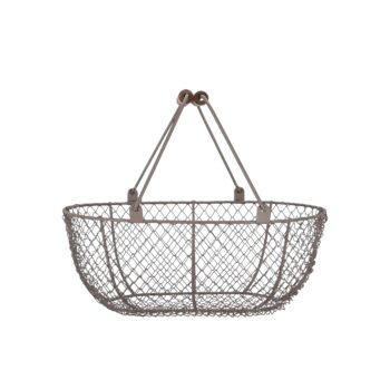 Draadmand Bruin M | Esschert Design