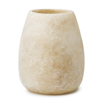 Druppel Wit Houder | Alabaster Home Interior