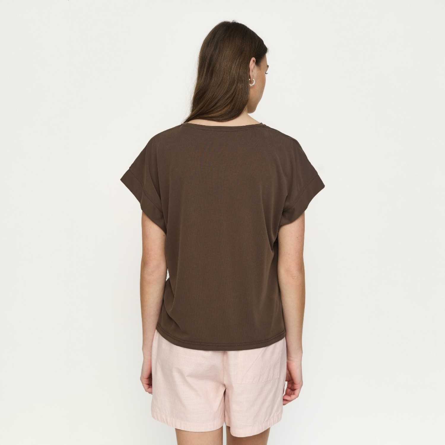Ella Boxy T-Shirt Slate | Soft Rebels