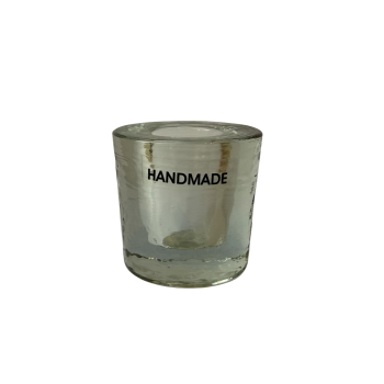 Candle Holder Transparant Glass | De Weldaad