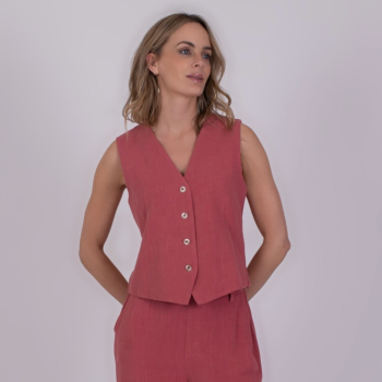 Surat Gilet Raspberry | The Clothed
