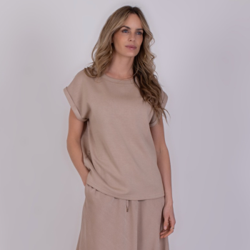 Troje T-shirt Pale | The Clothed