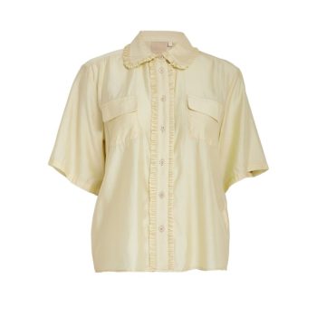 Manelle Shirt Vanilla Custard | Peppercorn