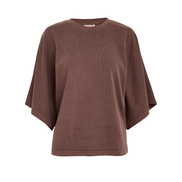 Ricky T-Shirt Mink Brown | Peppercorn