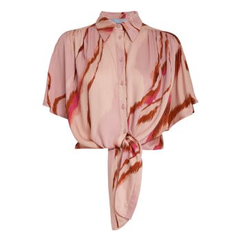 Luana Shirt Desert Coral Print | Minus