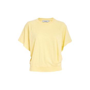 Monika T-Shirt Soft Yellow | Minus