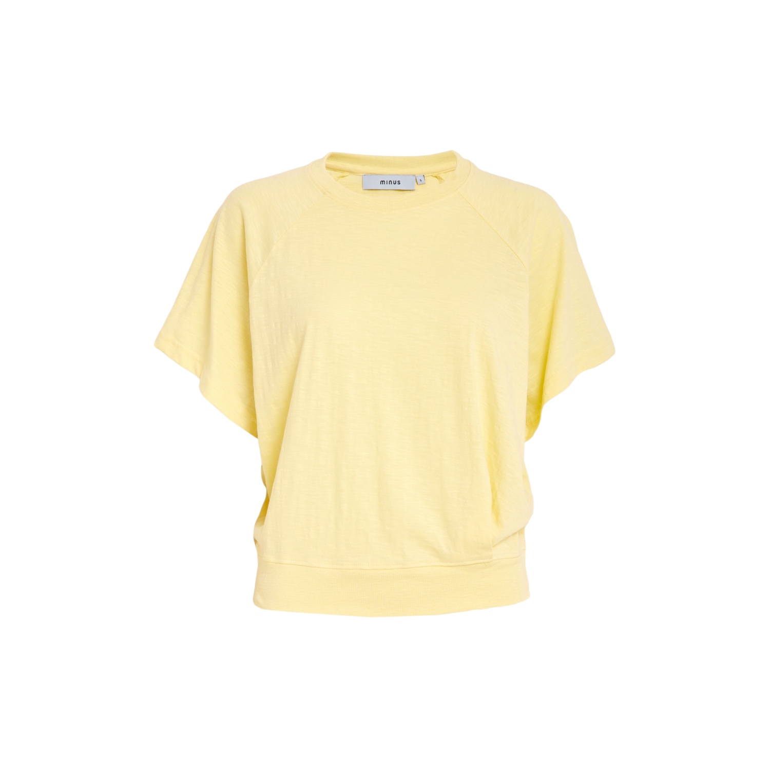 Monika T-Shirt Soft Yellow | Minus