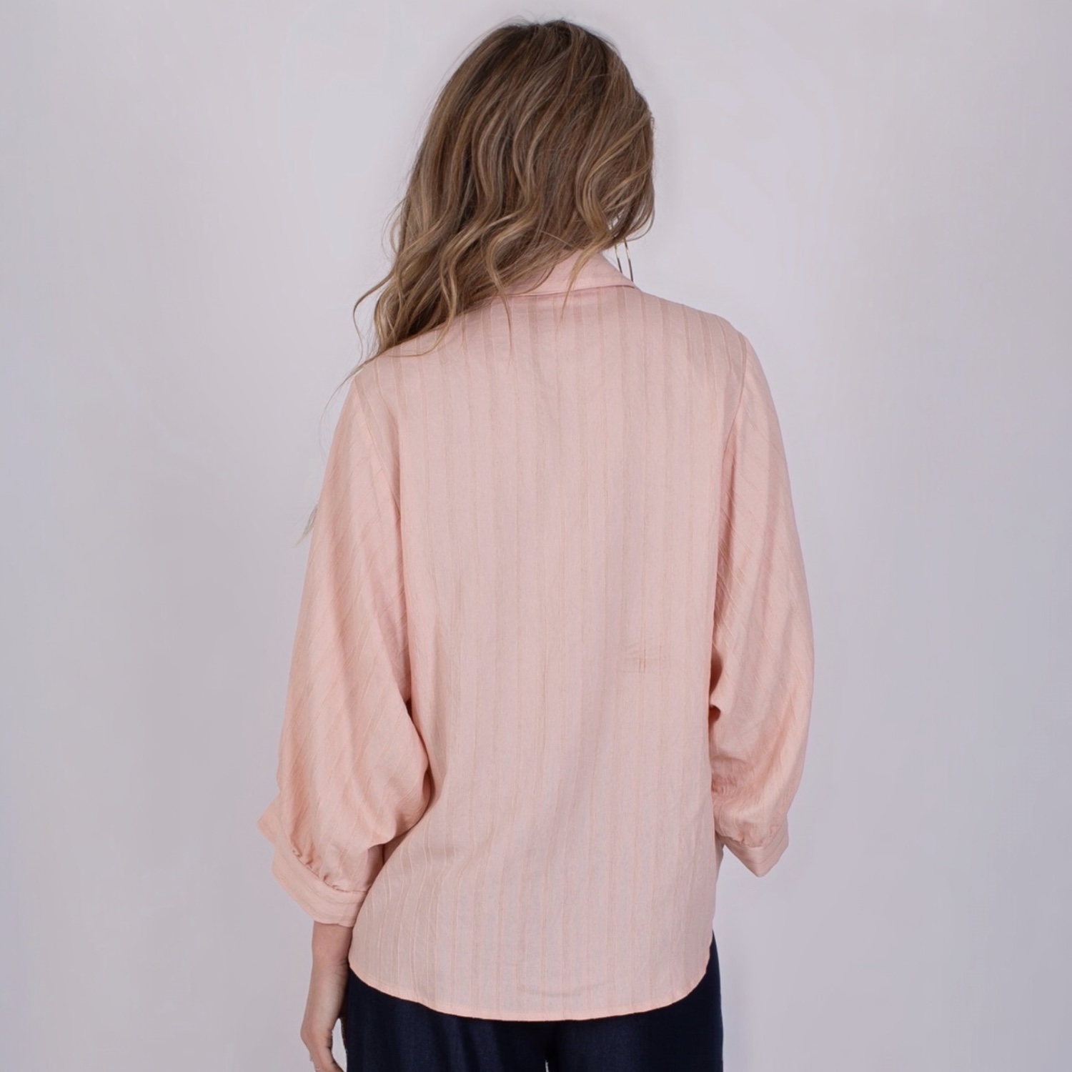 Busan Blouse Old Pink | The Clothed