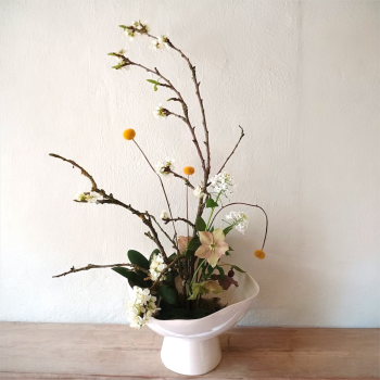 Zaterdag 19 september 2026  Workshop: Ikibana, Japans Bloemschikken met de Kenzan