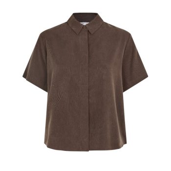 Mina SS Shirt Mulch | Samsoe Samsoe