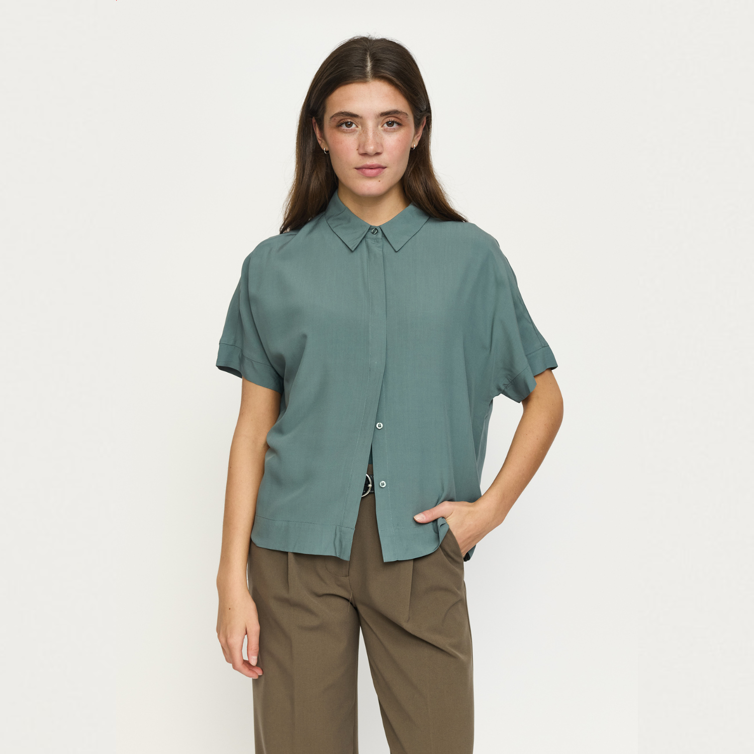 Freedom SS Shirt Balsam Green | Soft Rebels