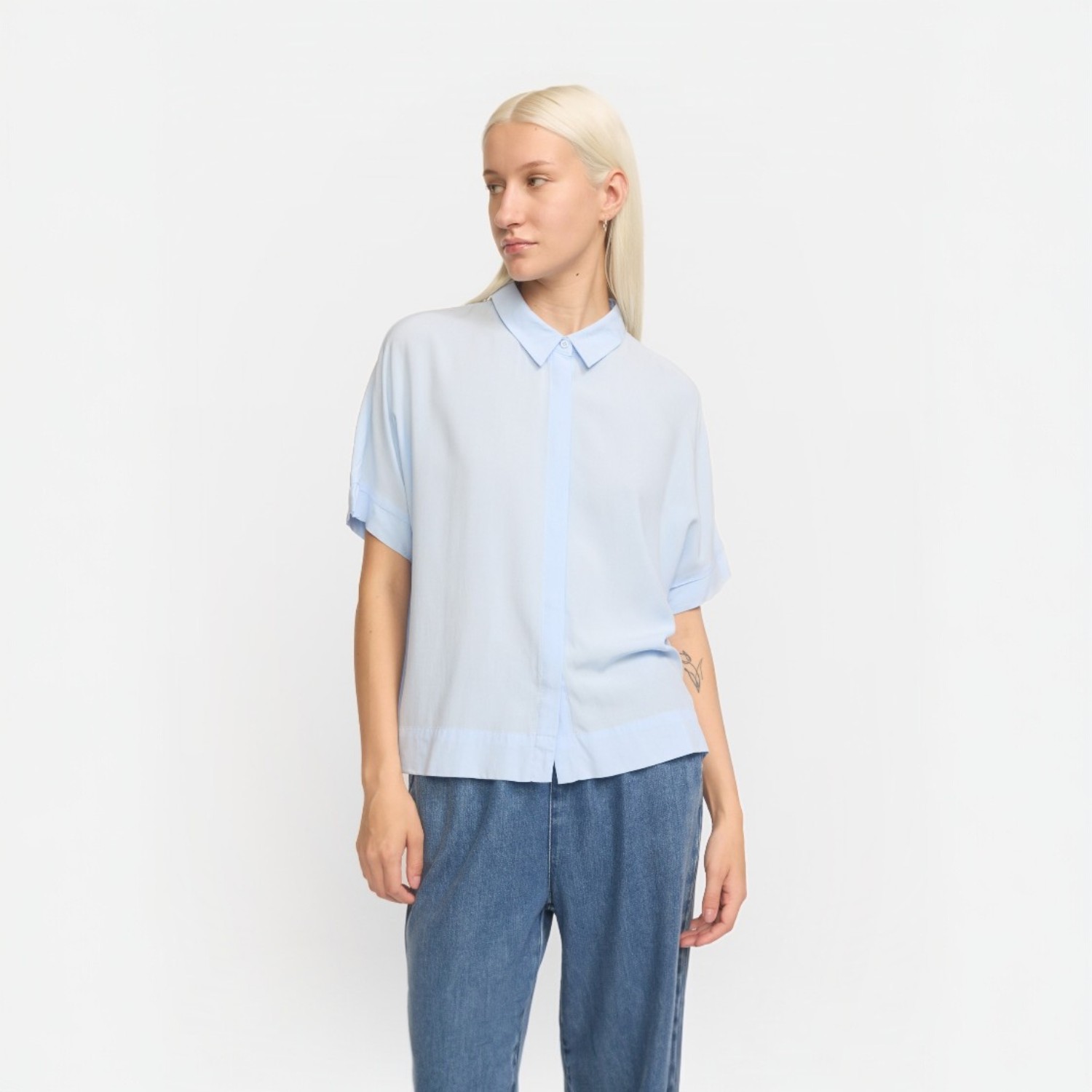 Freedom SS Shirt Cashmere Blue | Soft Rebels
