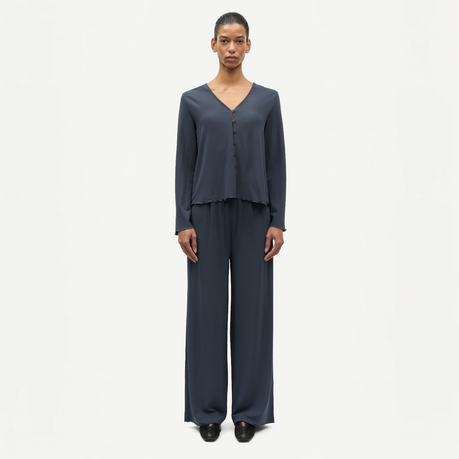 Saumi Trousers Ombre Blue | Samsoe Samsoe