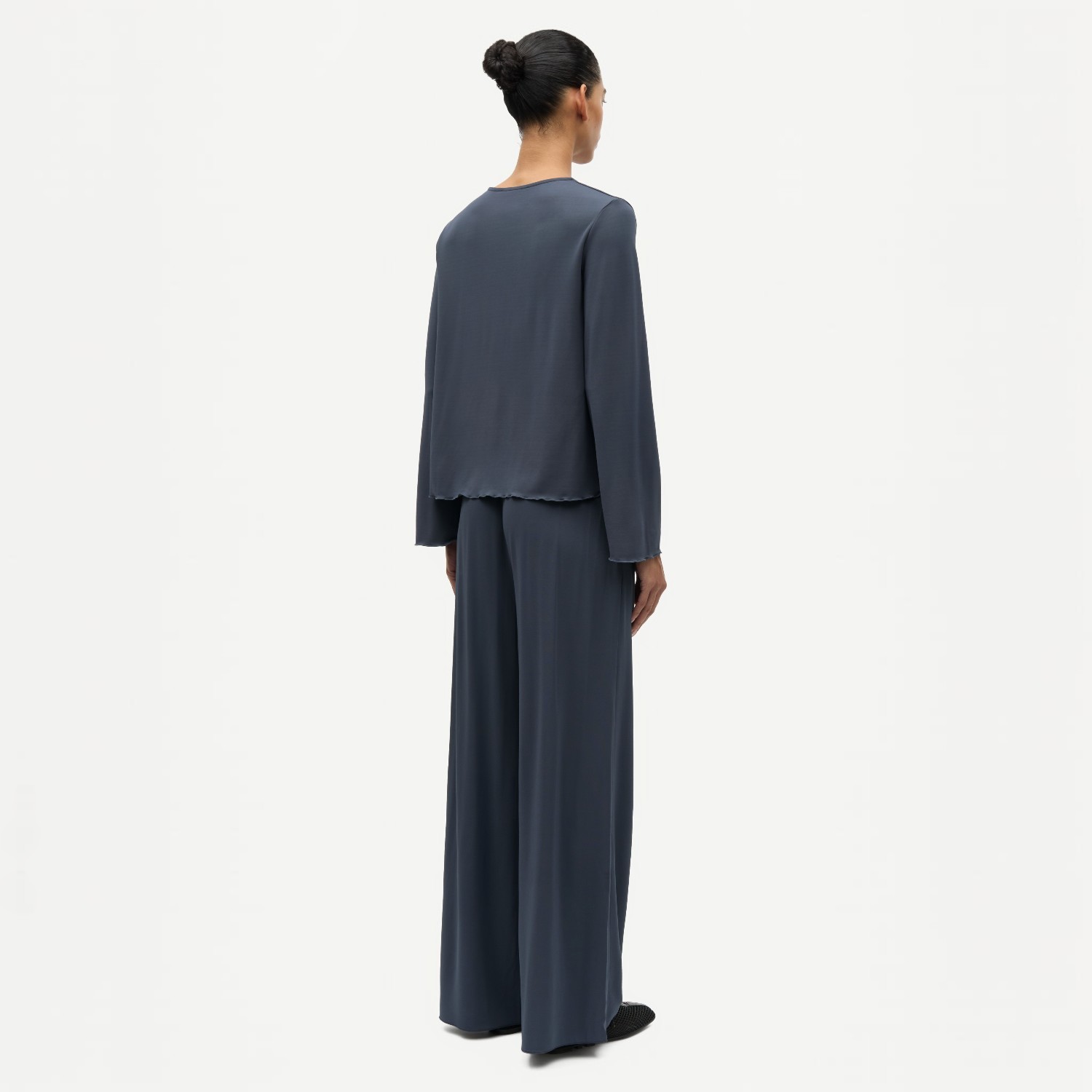 Saumi Trousers Ombre Blue | Samsoe Samsoe