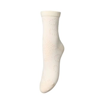 Anglaisia Cotta Socks Birch White | Becksondergaard