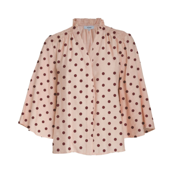 Viviana V- Neck Blouse Cherry Blossom | Minus