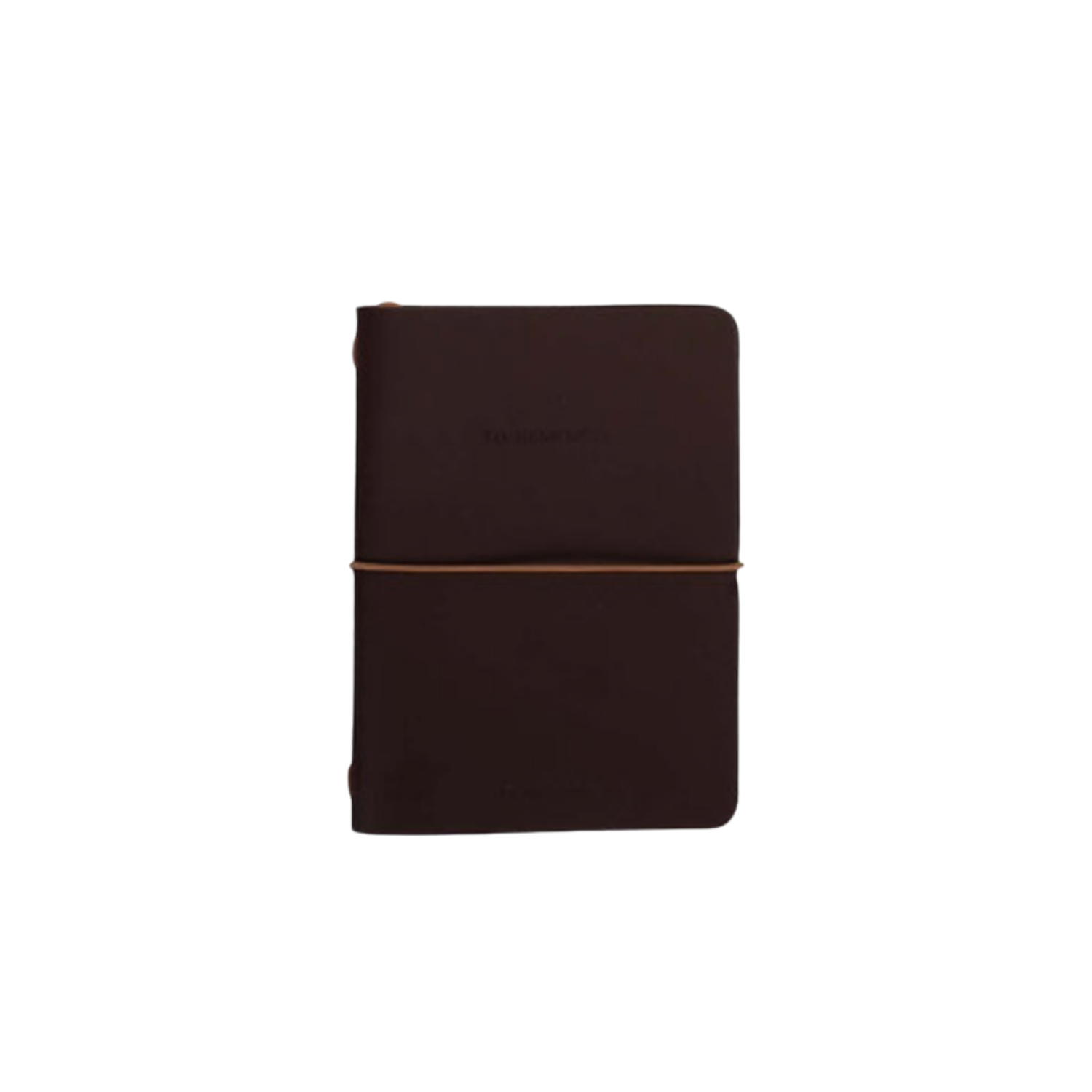 Notebook M Vegan Leather Dark Wood | Monk&Anna
