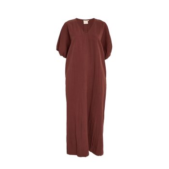 Rebecca Dress Maroon Red | Peppercorn
