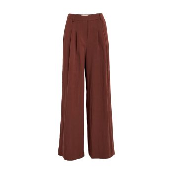 Rebecca Wide Pant Maroon Red | Peppercorn