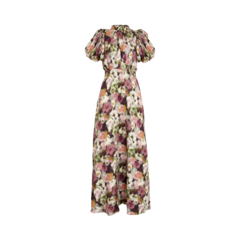 Nadia Maxi Dress Andorra Red Print | Minus