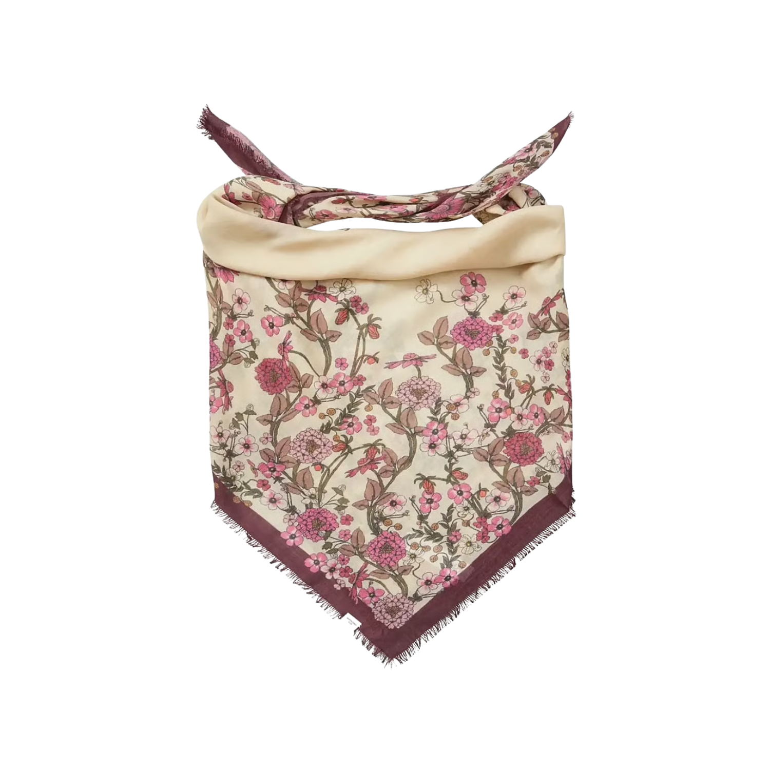 Elyfiora Siw Scarf Cashmere Rose | Becksondergaard