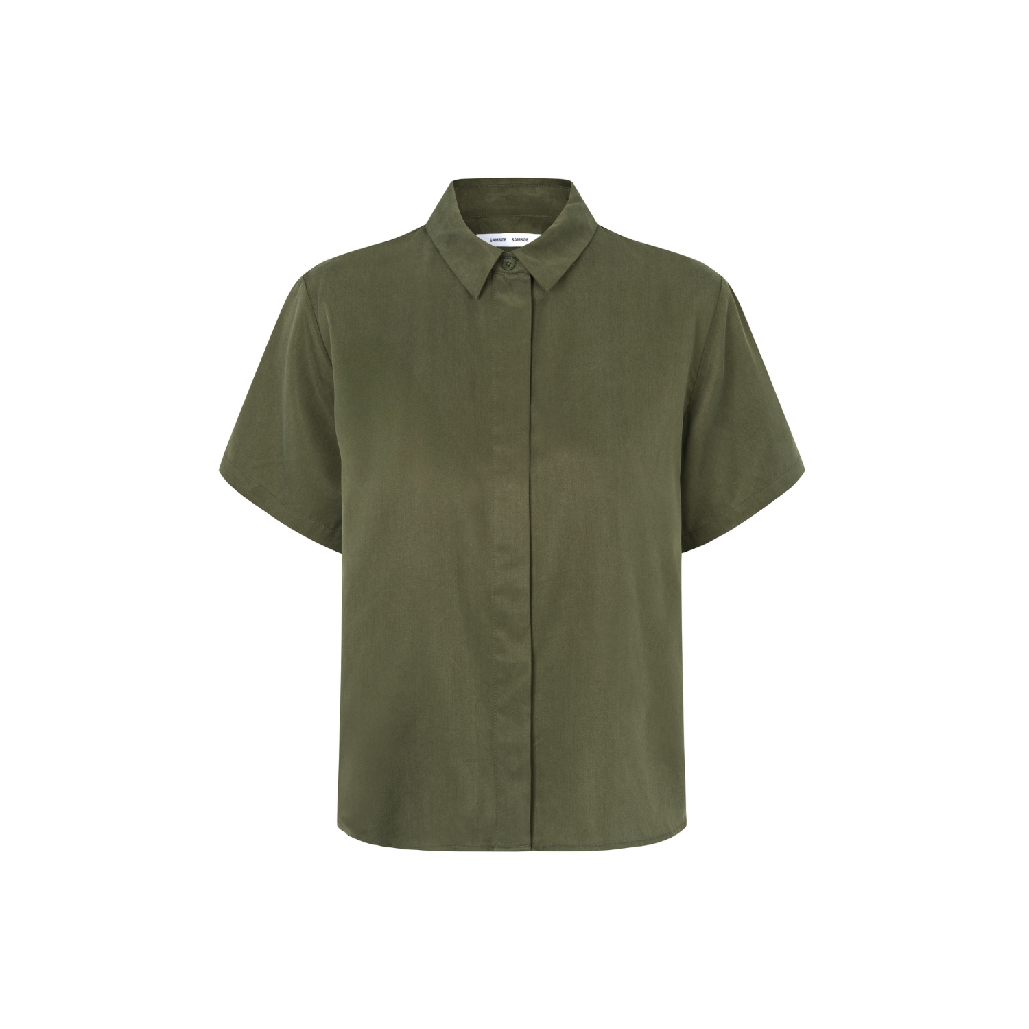 Mina SS Shirt Forest Night | Samsoe Samsoe
