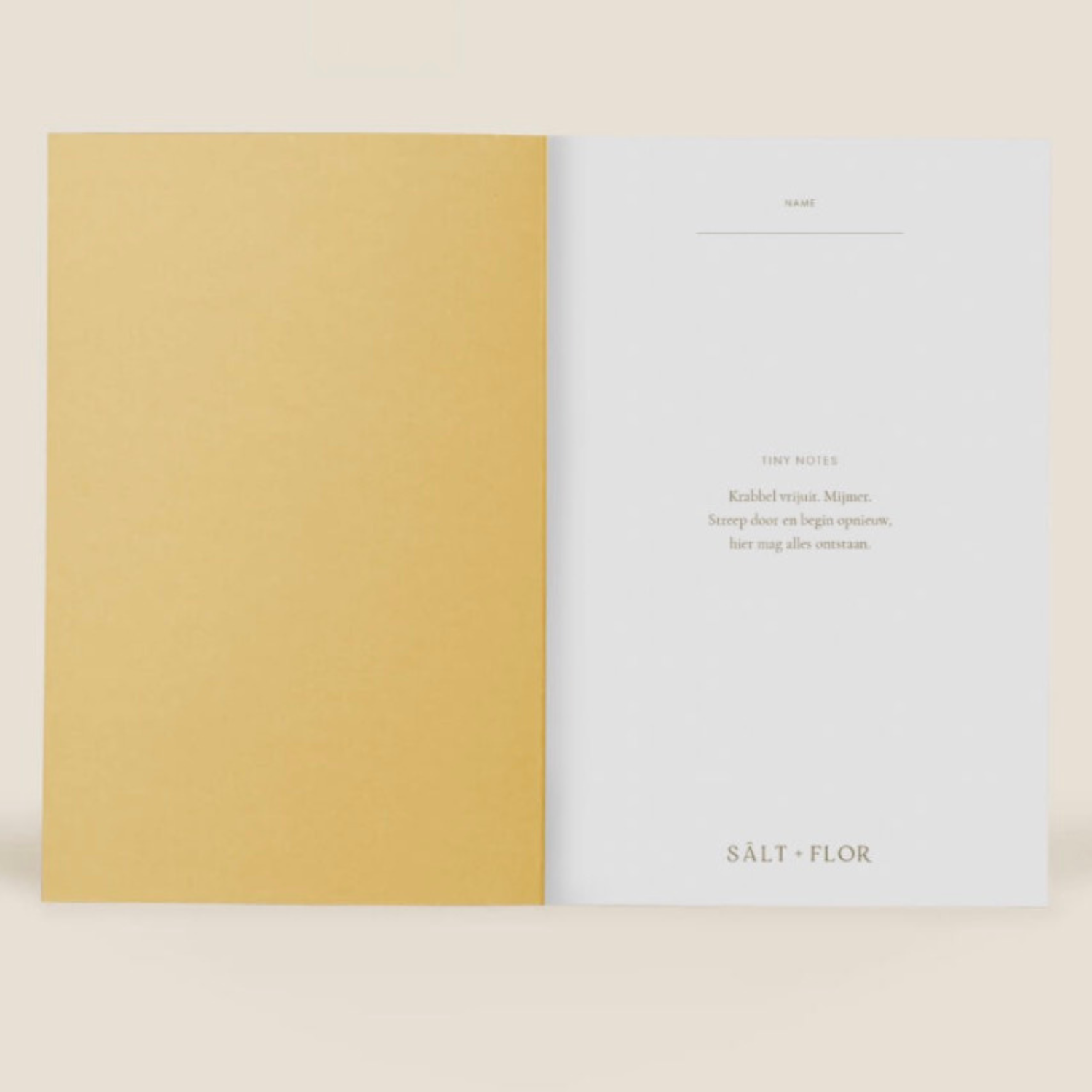 Strepen Notebook | Sâlt + Flor