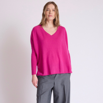 Trui Camille Heather Raspberry | Absolut Cashmere