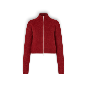 Sajeanne Cardigan Sun-dried Tomato | Samsoe Samsoe