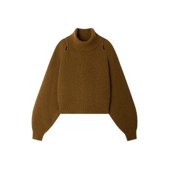 Yinga Turtle Neck Jumper Moss Bronze | Sessun