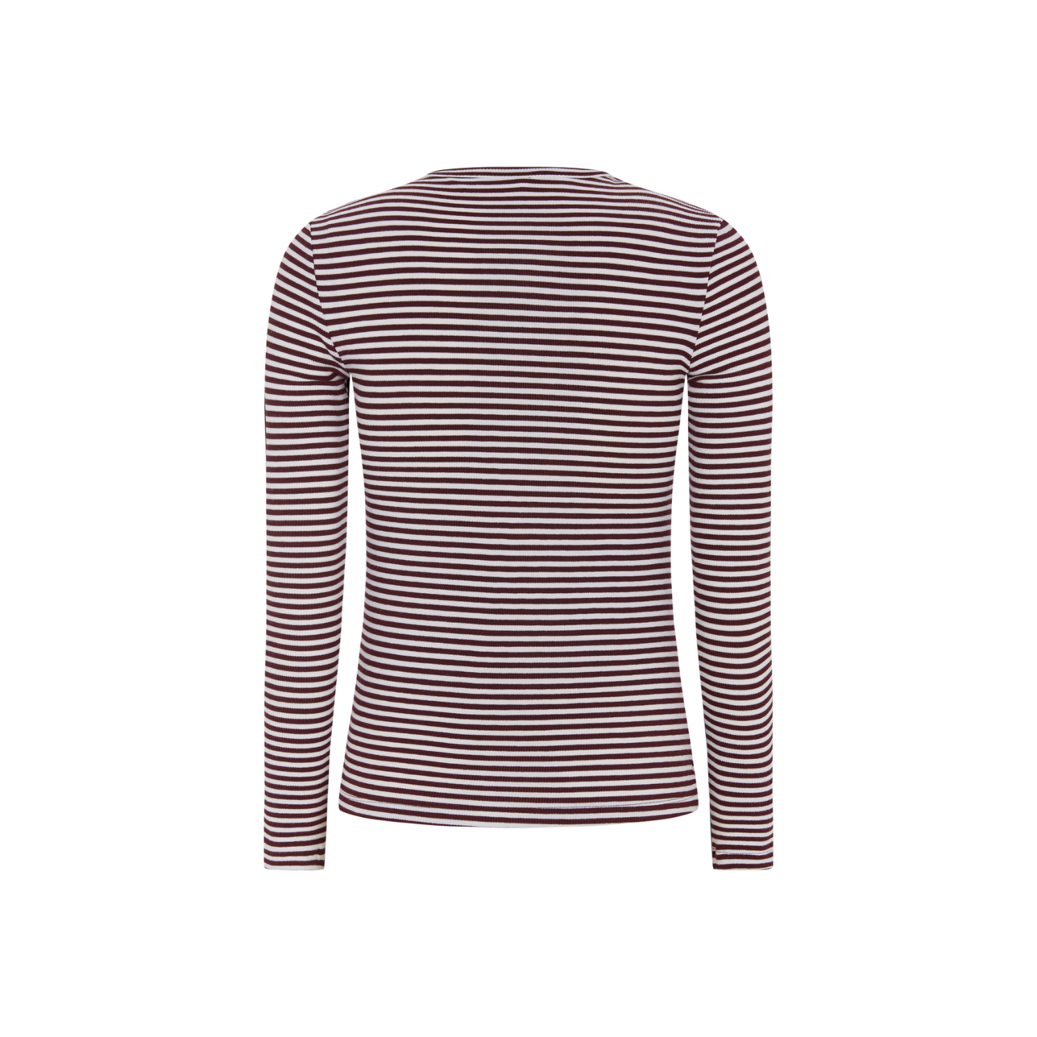 Fenja O-Neck Stripe Vinyard Wine | Soft Rebels