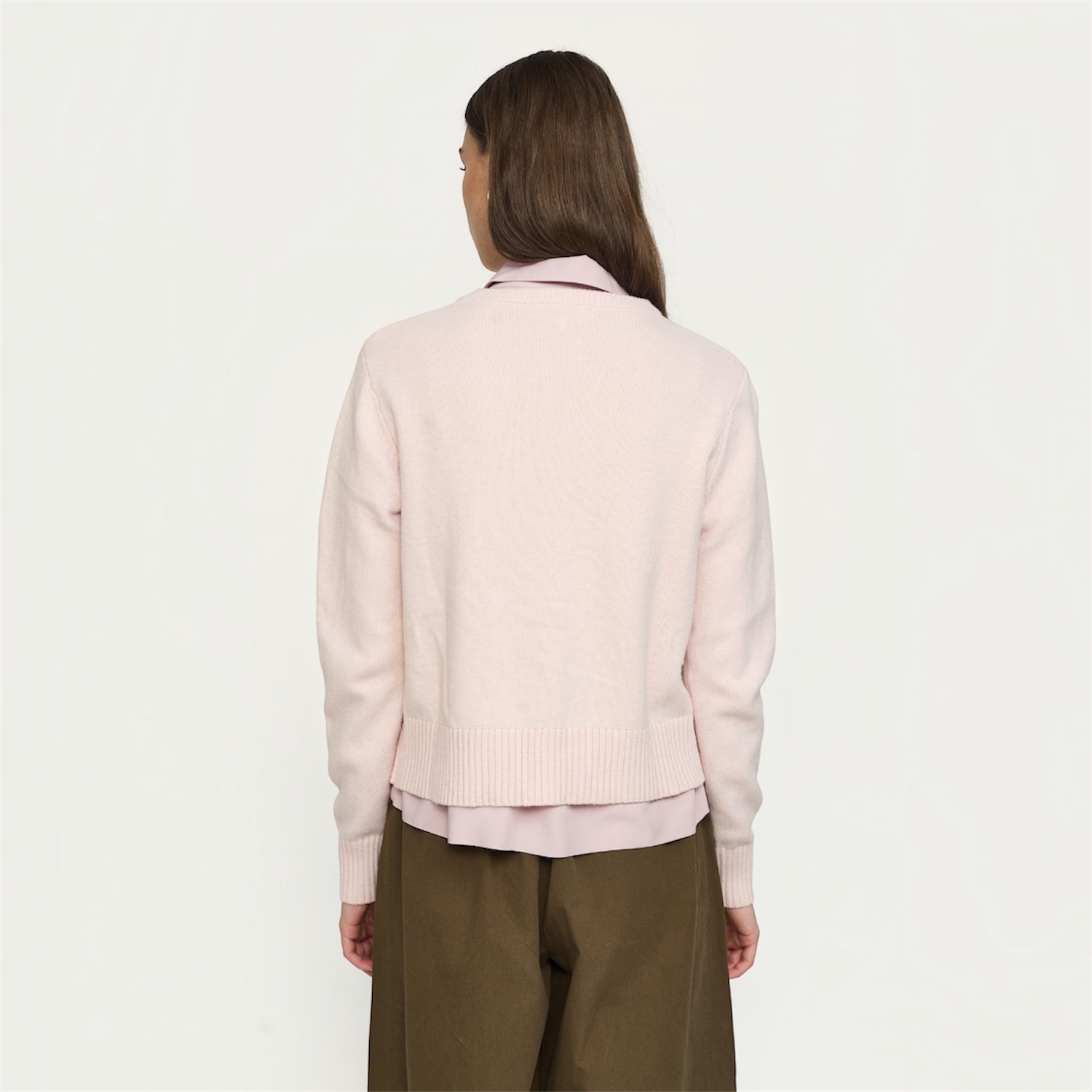 Avery Cardigan Knit RWS Burnished Lilac | Soft Rebels