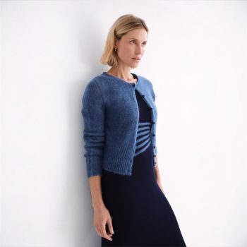 Lumen Cardigan Blue | Mus & Bombon