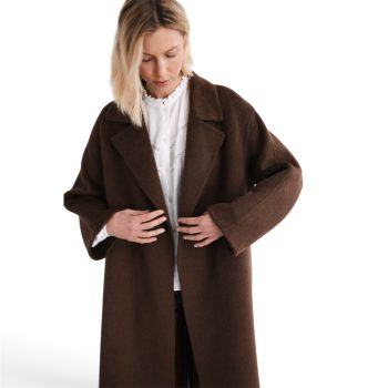 Dew Long Coat Brown | Mus & Bombon