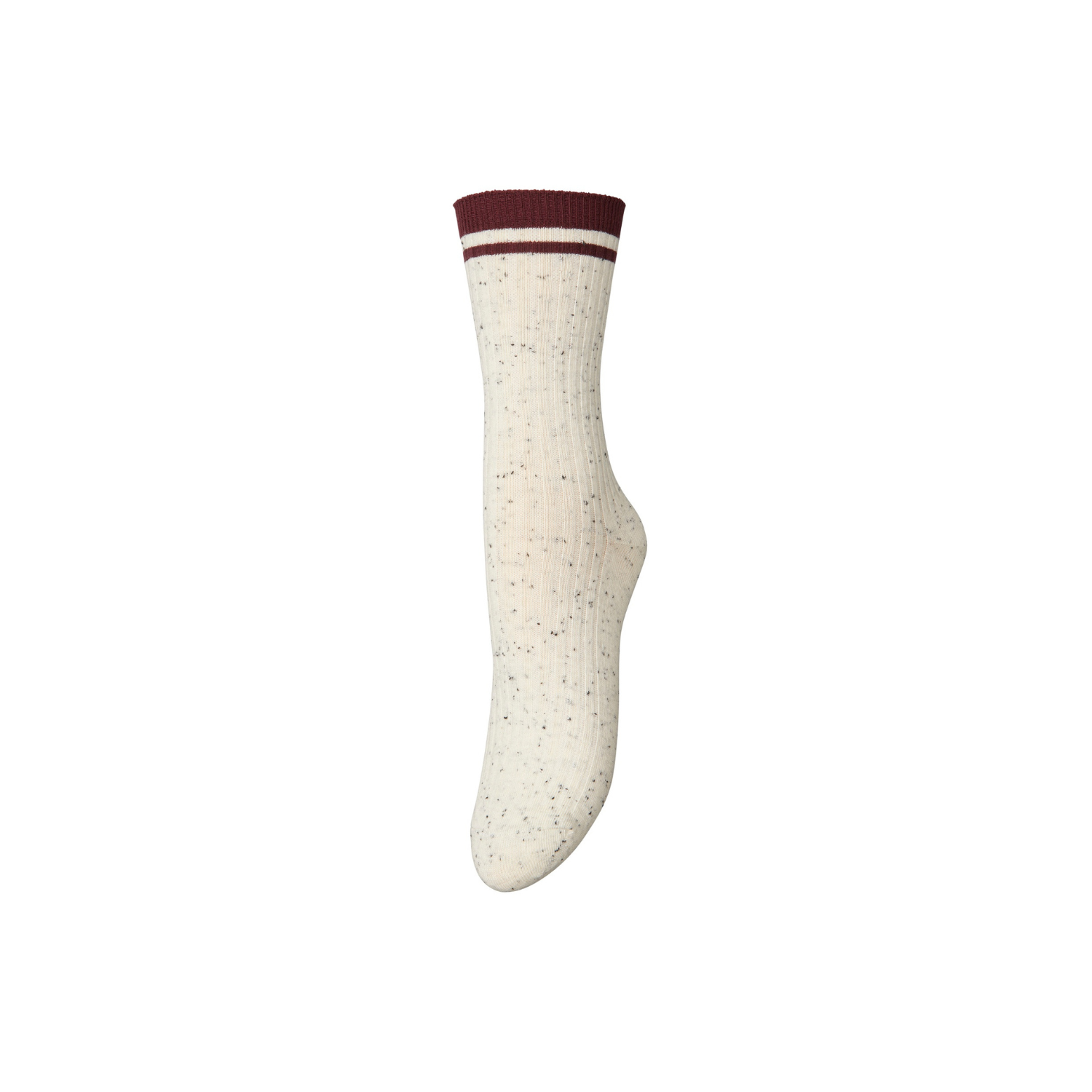 Gaja Sock Birch White | Becksondergaard