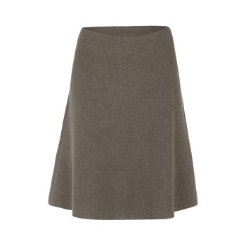 Henrietta Short Skirt Canteen Melange | Soft Rebels