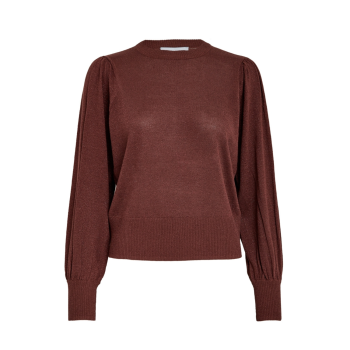 Liva Metallic Long Sleeve Pullover Andorra Metal | Minus