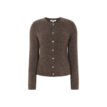 Camilla Cardigan Knit Demitasse Melange | Soft Rebels