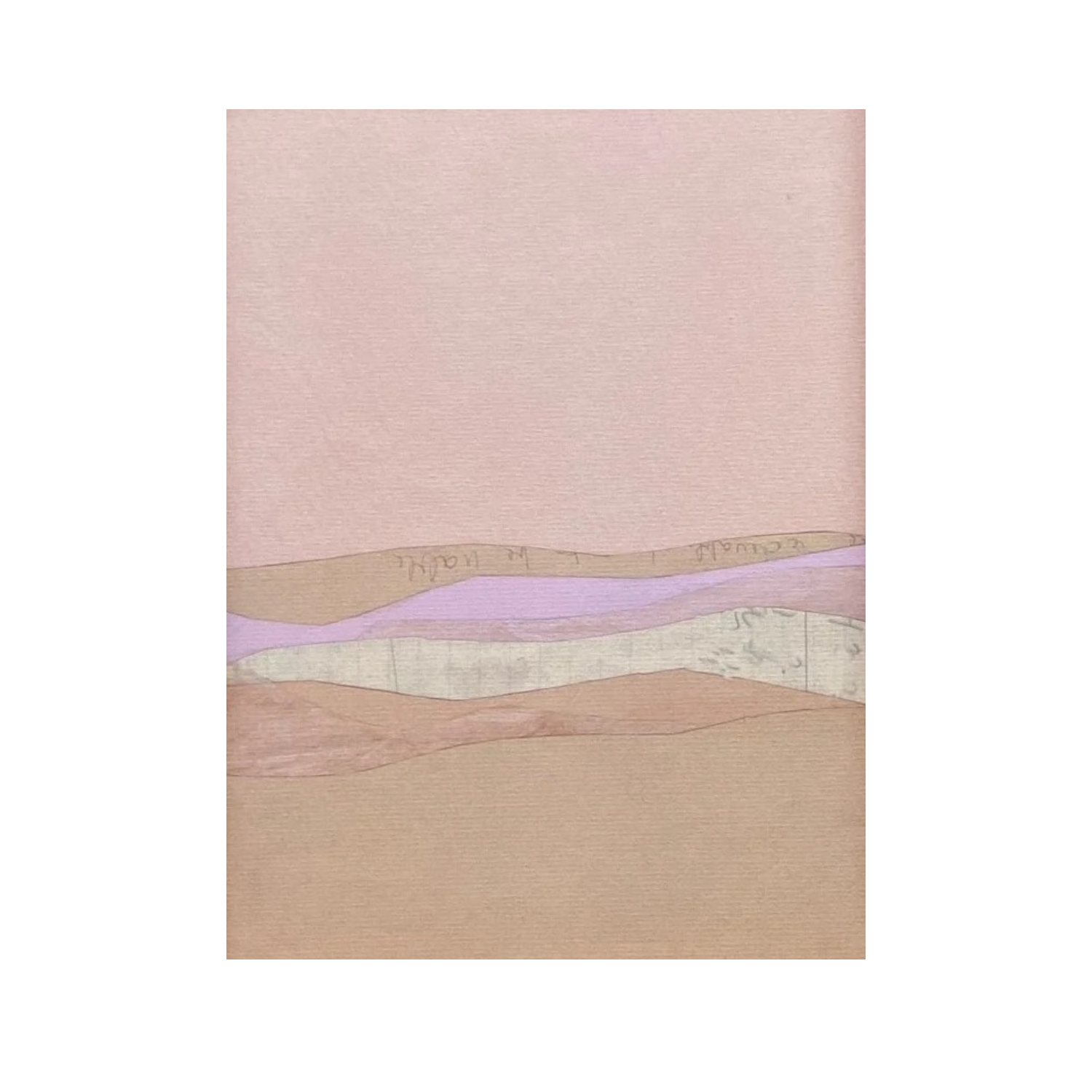 Dreamy Landscape kunstprint A4 van Tinystories brengt een zacht en verstild landschap in huis. De print bestaat uit organische, golvende vormen in poederroze, lila, beige en warme aardetinten. Samen doen de verschillende lagen denken aan een landschap dat zich in de verte uitstrekt: heuvels, zandvlaktes en een horizon die langzaam in elkaar overvloeien. De subtiele kleuren en eenvoudige vormen geven Dreamy Landscape een rustige uitstraling. Juist doordat het landschap niet tot in detail is ingevuld, blijft er ruimte over om er zelf iets in te zien. Misschien zijn het heuvels bij zonsondergang, misschien een uitgestrekte woestijn of simpelweg een droomlandschap. Bovendien zorgen de lichte tinten ervoor dat de illustratie aanwezig is zonder de ruimte te overheersen.