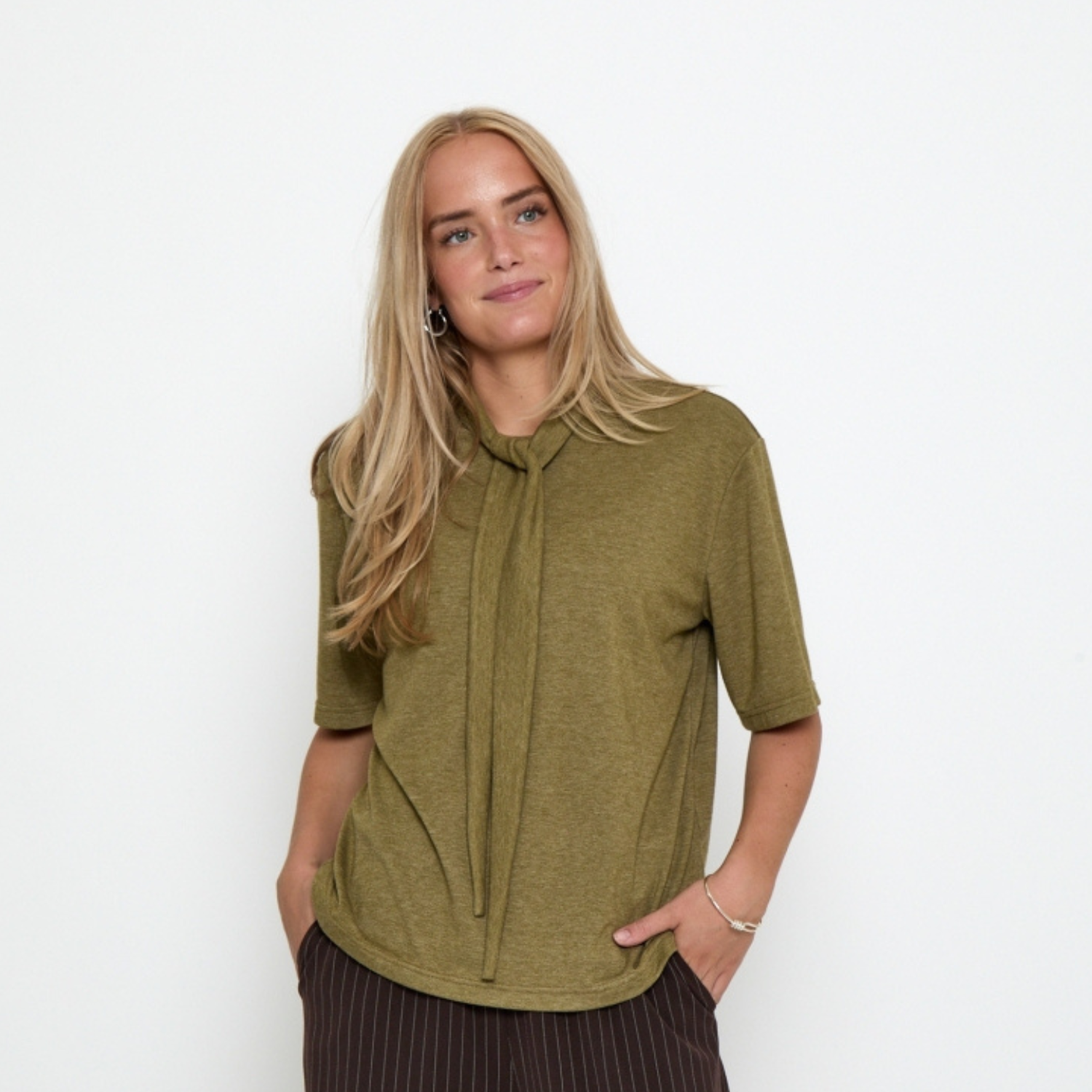 Ovida T-Shirt Fir Green | Minus