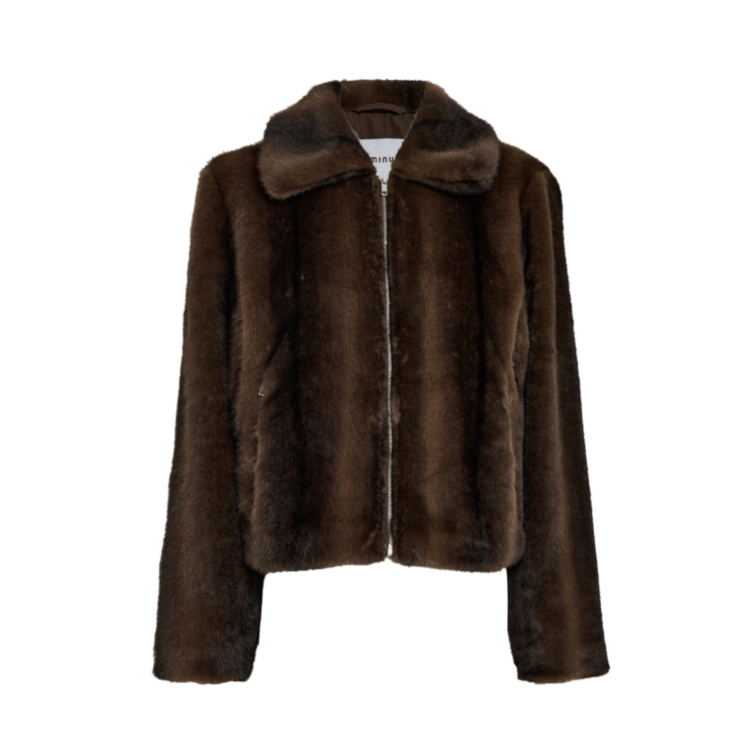 Panoma Faux Fur Jacket Chicory Coffee | Minus