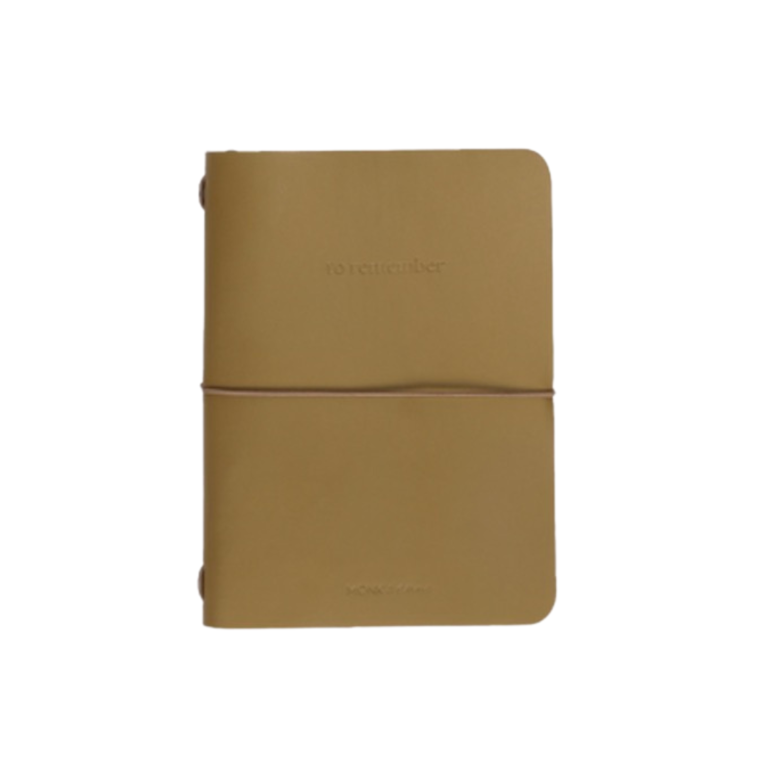 Notebook Vegan Leather Wheat | Monk & Anna